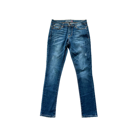Nine Planet Jeans NP5127 Distressed Stretch Blue Women’s Size 11 - Picture 1 of 9